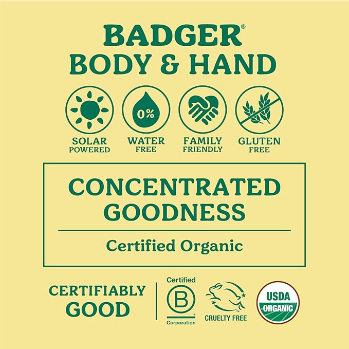 Badger Cuticle Care, 100% Organic Cuticle Cream for Natural Nail Care, Soothe & Restore Dry & Splitting Cuticles, Rich Shea Butter, Light Citrus Scent, .75oz Tin, 3-Pack