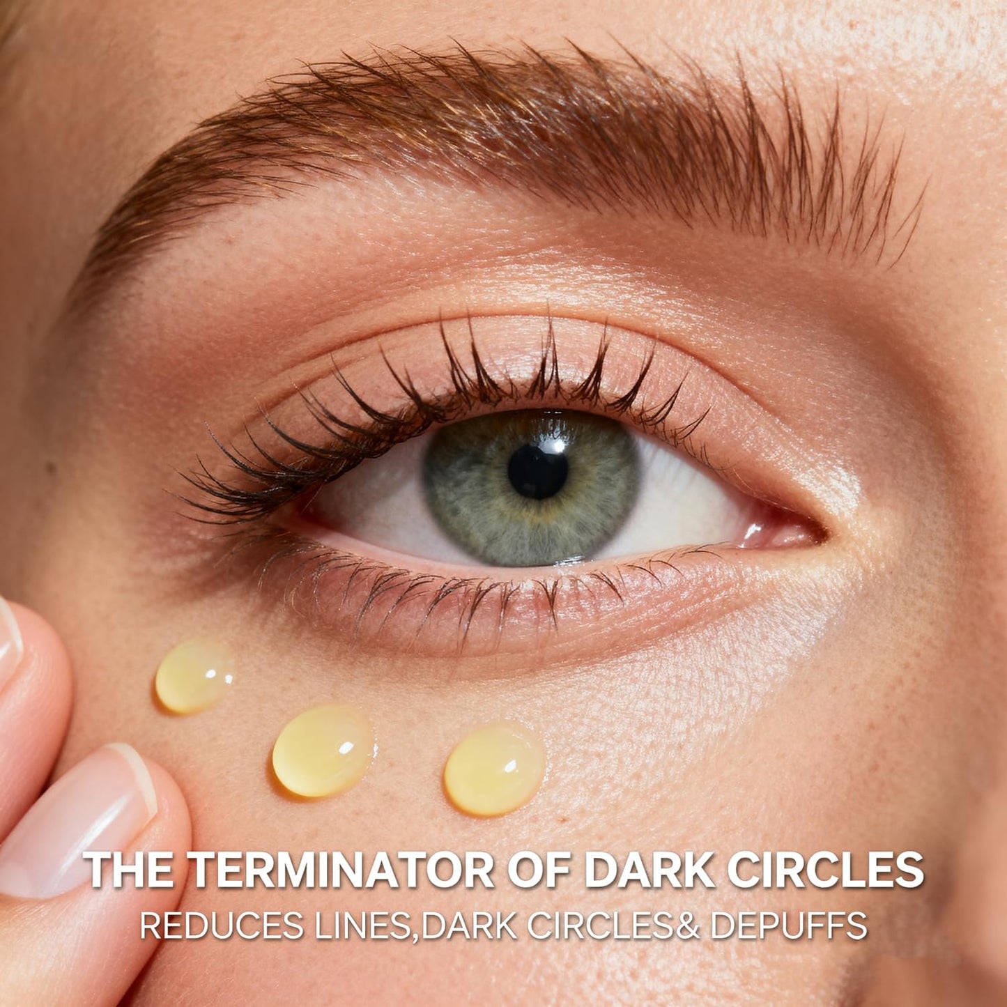 Retinol Eye Cream with Niacinamide, Hyaluronic Acid & Vitamin E – Hydrating Under Eye Cream for Visible Dark Circles, Wrinkle Appearance & Under-Eye Fullness, Anti Aging