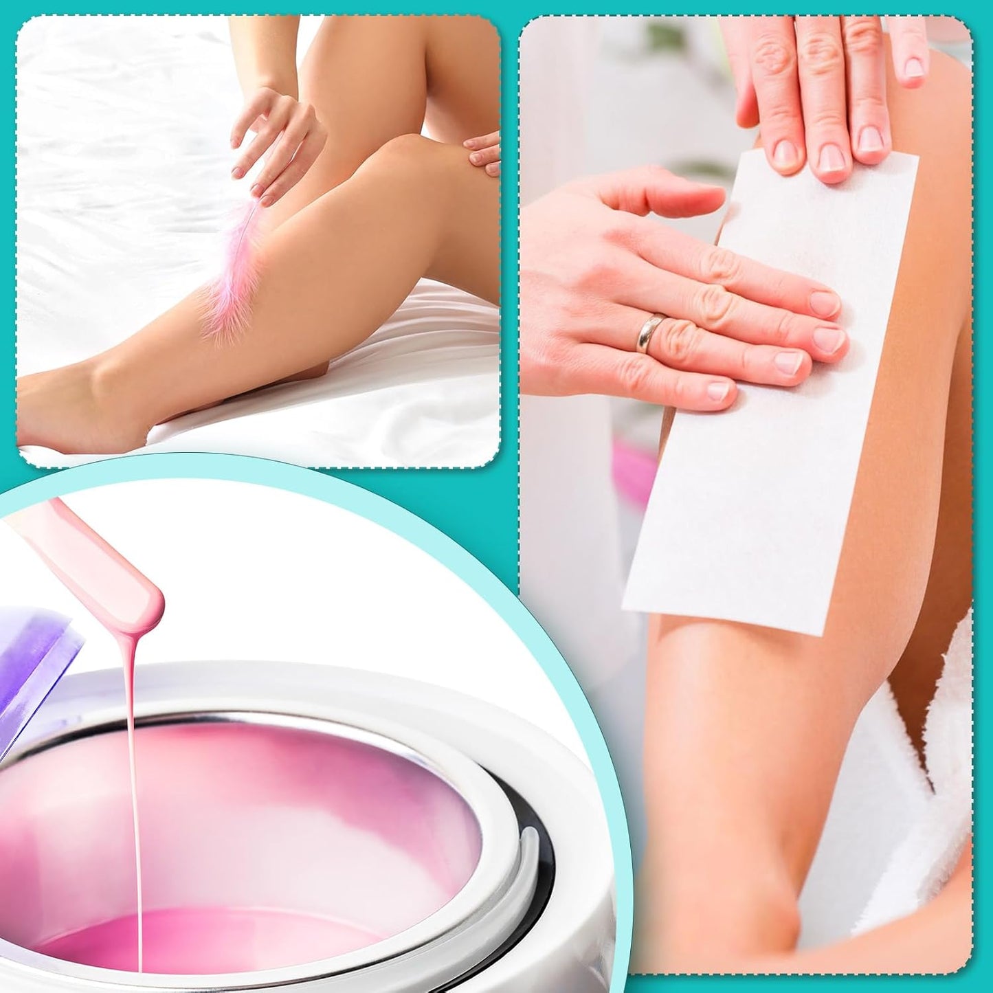 1 Piece Wax Pot Wax Warmer Replacement Tin Inner Pot Portable Hair Removal Waxing Bowl for 500 ml Hair Remover Machine