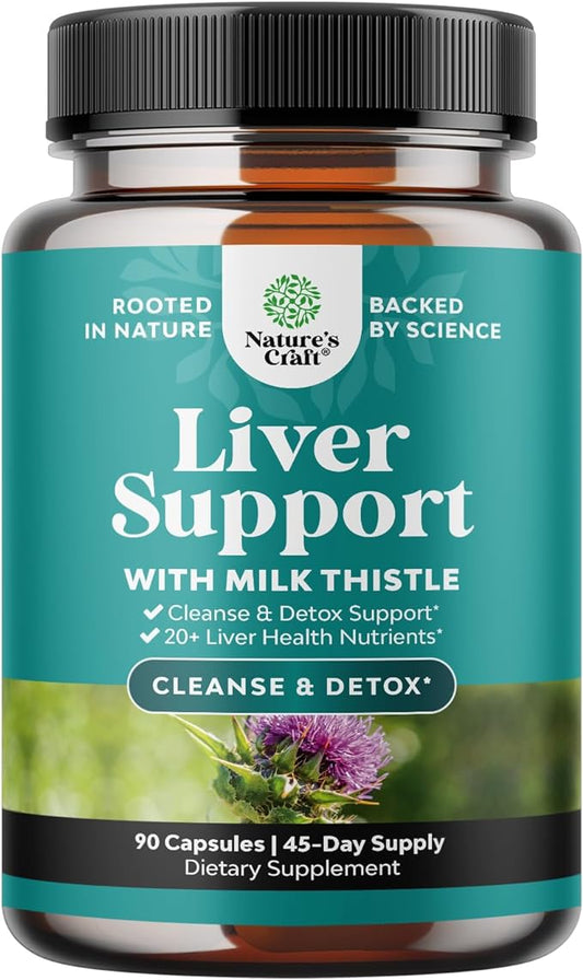 Liver Cleanse and Detox & Repair Formula 90 Count
