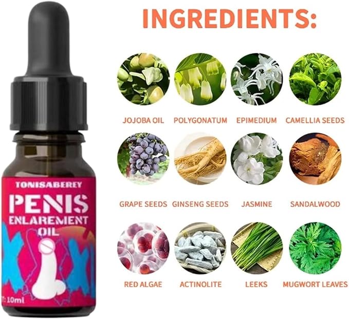 Massage Oil Enlargement Oil Increase Enlarge Gel Thicker Longer Stronger Large Size Enlarger Cream BLSEX for Men (F888-PNK)