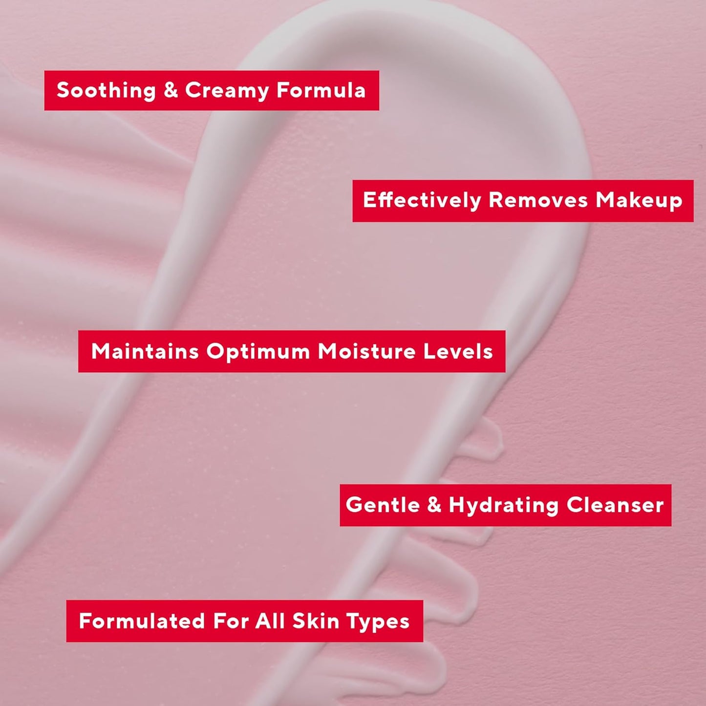 Mirabella Cleanse Total Facial Cleanser - Hydrating Gentle Cream Cleanser for All Skin Types - Face Cleanser & Makeup Remover - Face wash for Sensitive Skin & Oily Skin Formula