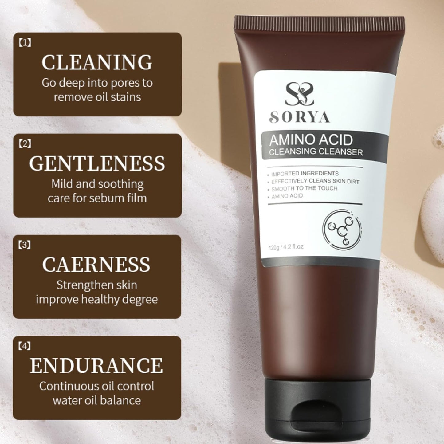 Korean Red Ginseng Skin Care Set of 8 Anti-Aging Skincare Routine Serum, Toner, Lotion Pore Cleanser, Hydrating Moisturizer For Most Skin Types