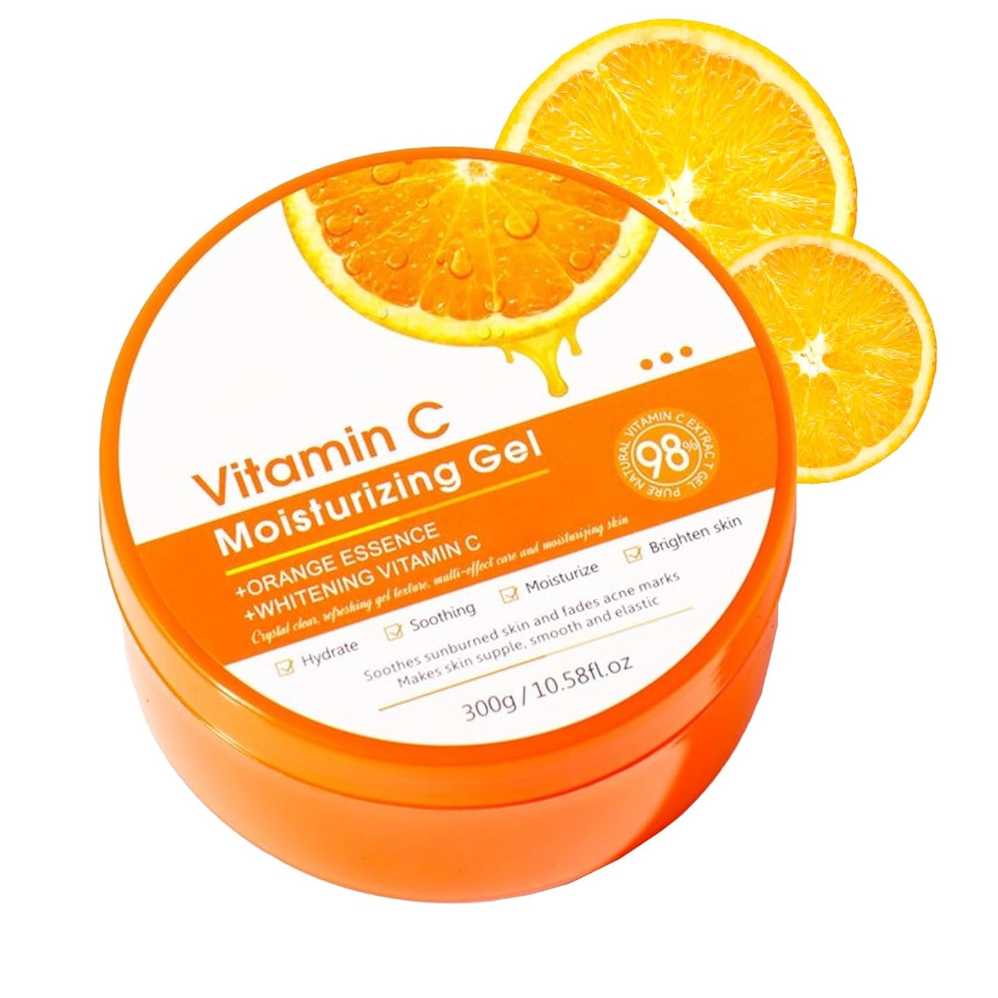 Moisturizing Gel for Face & Body,Non-sticky Gel After Sun Aloe Lotion Skin Care,Fast Absorbing Long Lasting Refreshing Hydrating Face Moisturizer for All Skin Types H