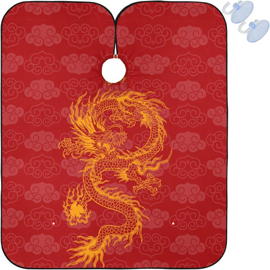 Stylish Barber Cape - Unisex Hair Cutting Apron for Men & Women