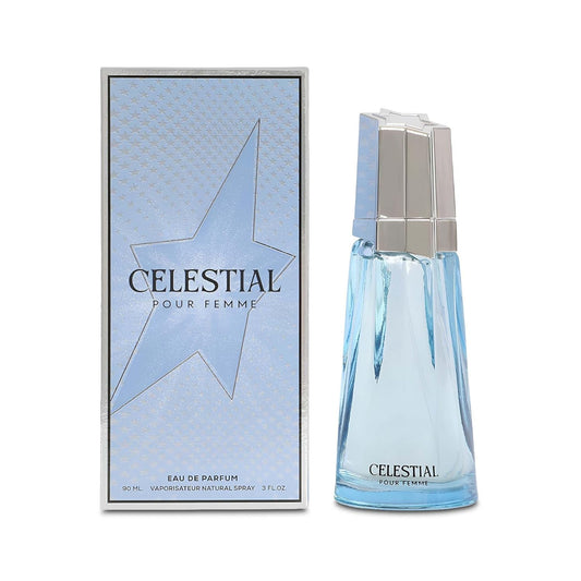 2PCS Celestial Eau de Parfum for Women - 100ml Floral & Fruity Perfume with Lavender, Coconut, Vanilla & Pear, Long-Lasting Feminine Fragrance