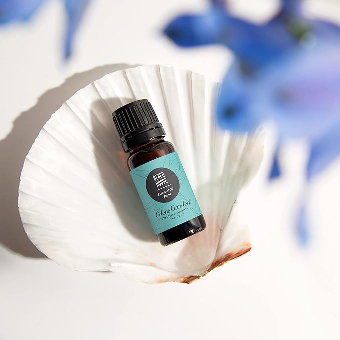Edens Garden Beach House Essential Oil Blend- 100% Pure Premium Grade, Undiluted, Natural, Therapeutic, Aromatherapy, The Best for Kid Safe, Laundry, Hair 30 ml (1 fl oz)
