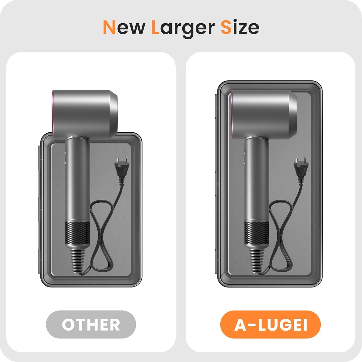 A-LuGei 【Military Grade】 Drawer Organizer, 【𝟱𝗦𝗶𝘇𝗲】 Clear Makeup organizer, 【Holds 177 Items】 Bathroom Organizers and Storage, Plastic Desk Organizer Divider, Organizer Bins for Office Vanity