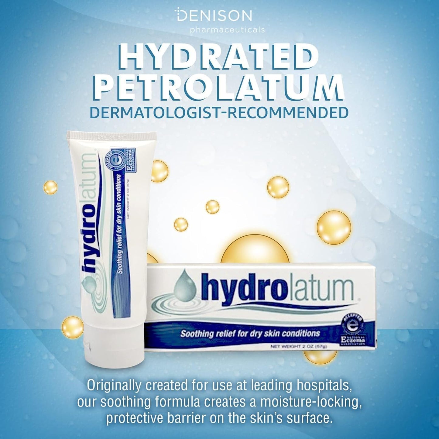 Moisturizing Body Cream - Hydrating Lotion for Sensitive & Extra Dry, Nourishing Skin Protection for Men & Women, 2-Pack (2oz)