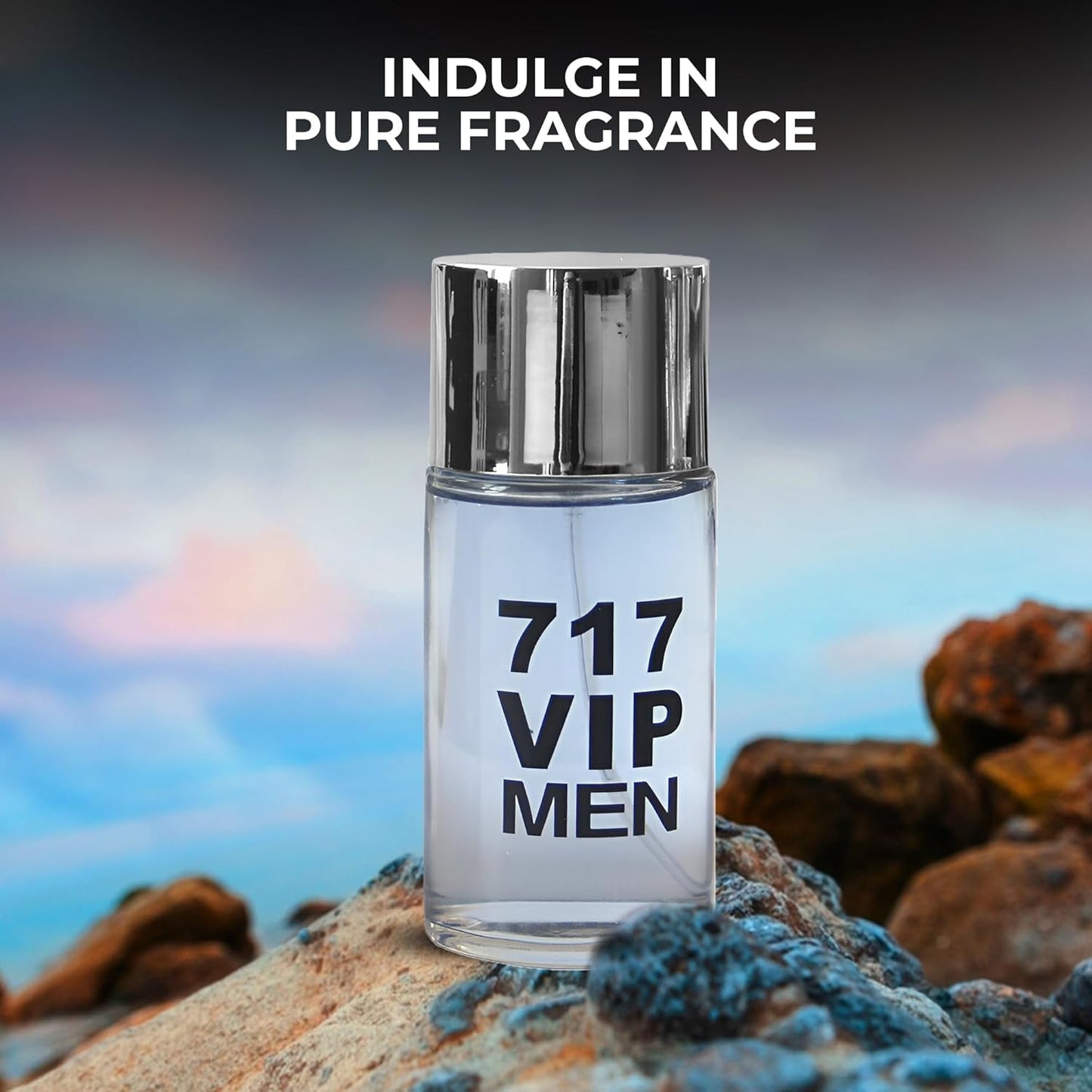 717 VIP Men's Cologne–Bold & Sophisticated Scent Perfume for Men With Citrus,Spice,And Woody Notes–Long Lasting Fragrance For All Occasions