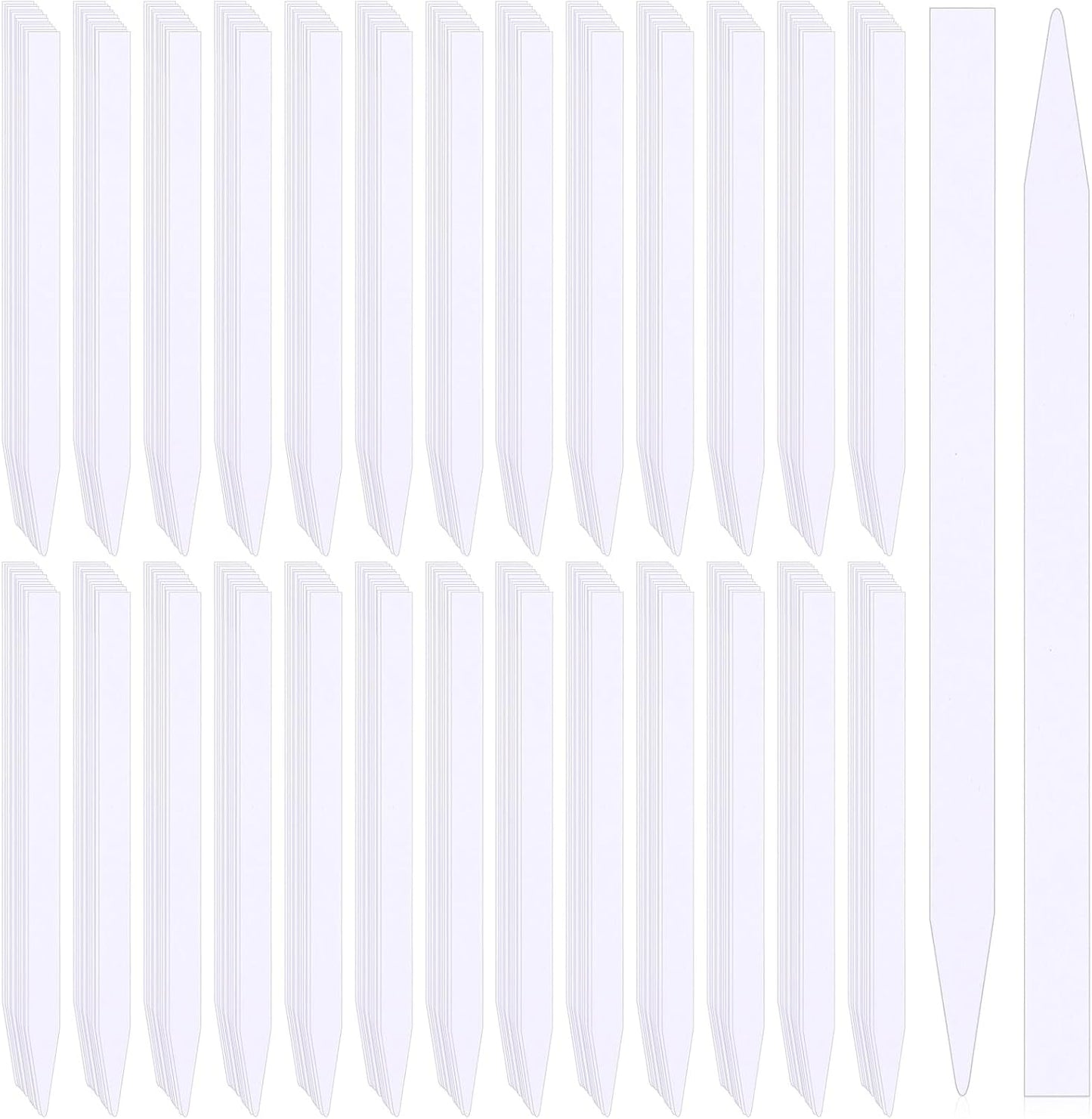 Konohan 1000 Pieces Fragrance Strips Perfume Test Strips Disposable White Blotter Essential Oils Paper Tester for Aromatherapy Testing Fragrances Scents(13.3 x 0.8 cm,Sharp)