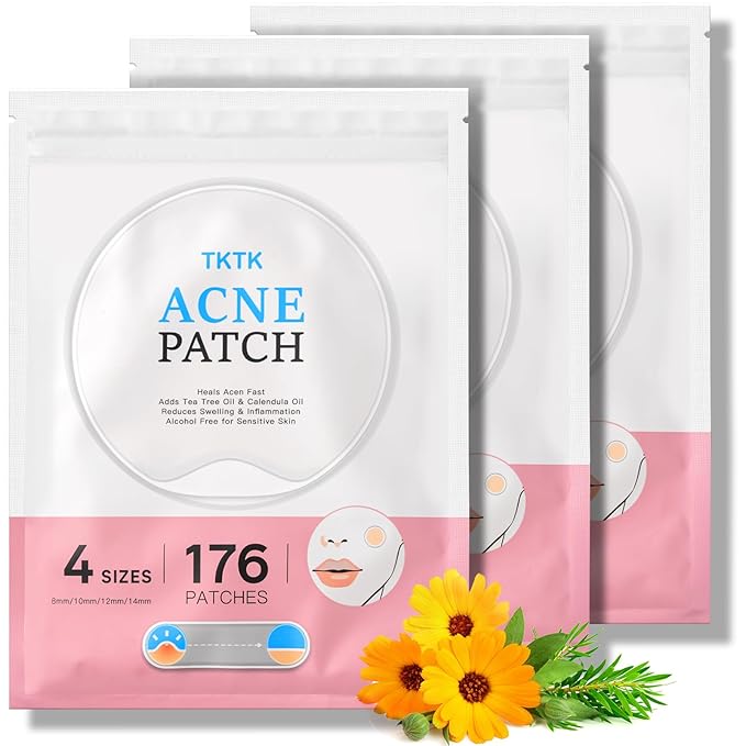 Acne Patches Pimple Patches for Face 4 Sizes 528 Count