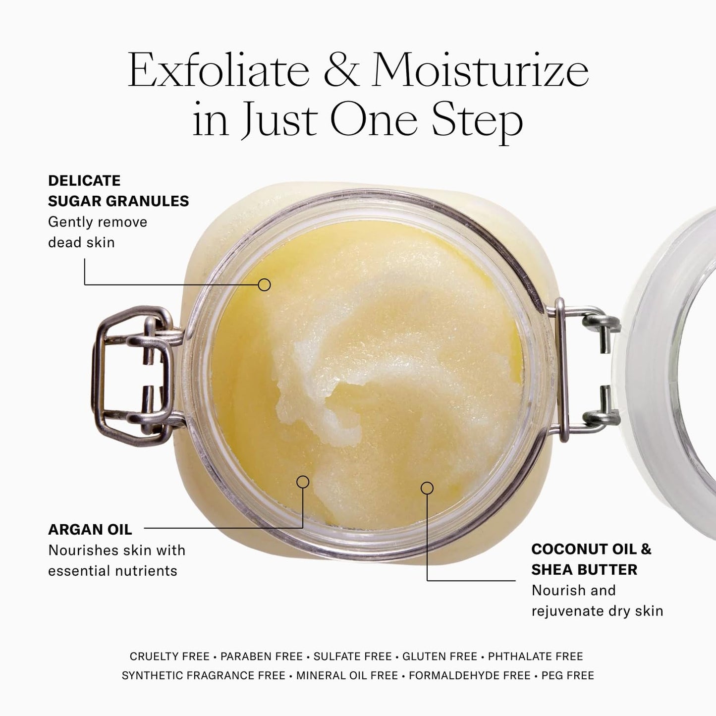 Josie Maran Let’s Do the Peppermint Twist Body Skin Care Set - Includes Argan Oil Whipped Body Butter, Sugar Body Scrub & Argan Milk Intensive Hydrating Body Renewal Serum (3 Pieces)