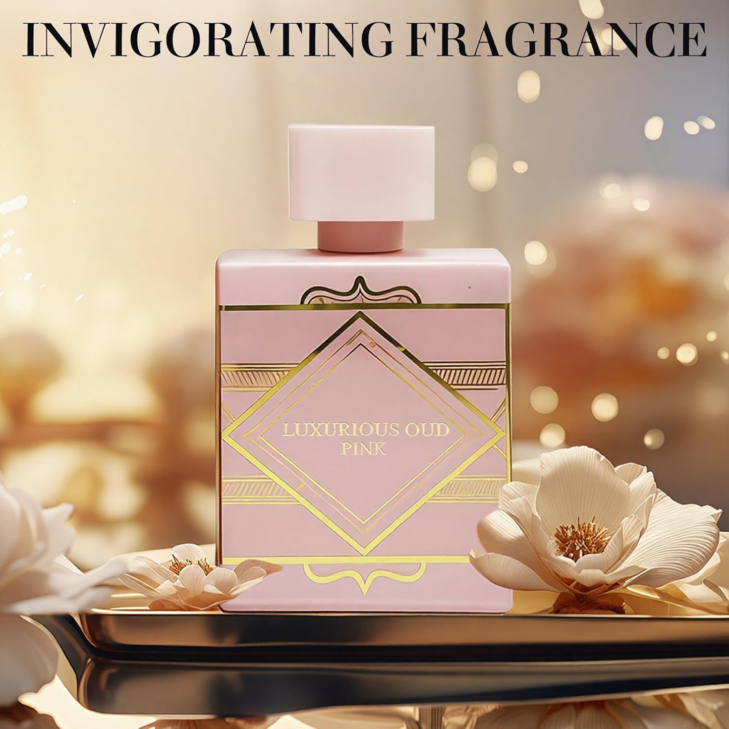 Women's Perfume Set - 2 Pack Eau de Parfum Spray 3.4 Oz Each | Floral Jasmine & Sweet Vanilla with Bergamot & Woody Notes | Long Lasting Original Scent Gift Set for Women (MilaWR&Luxurious)