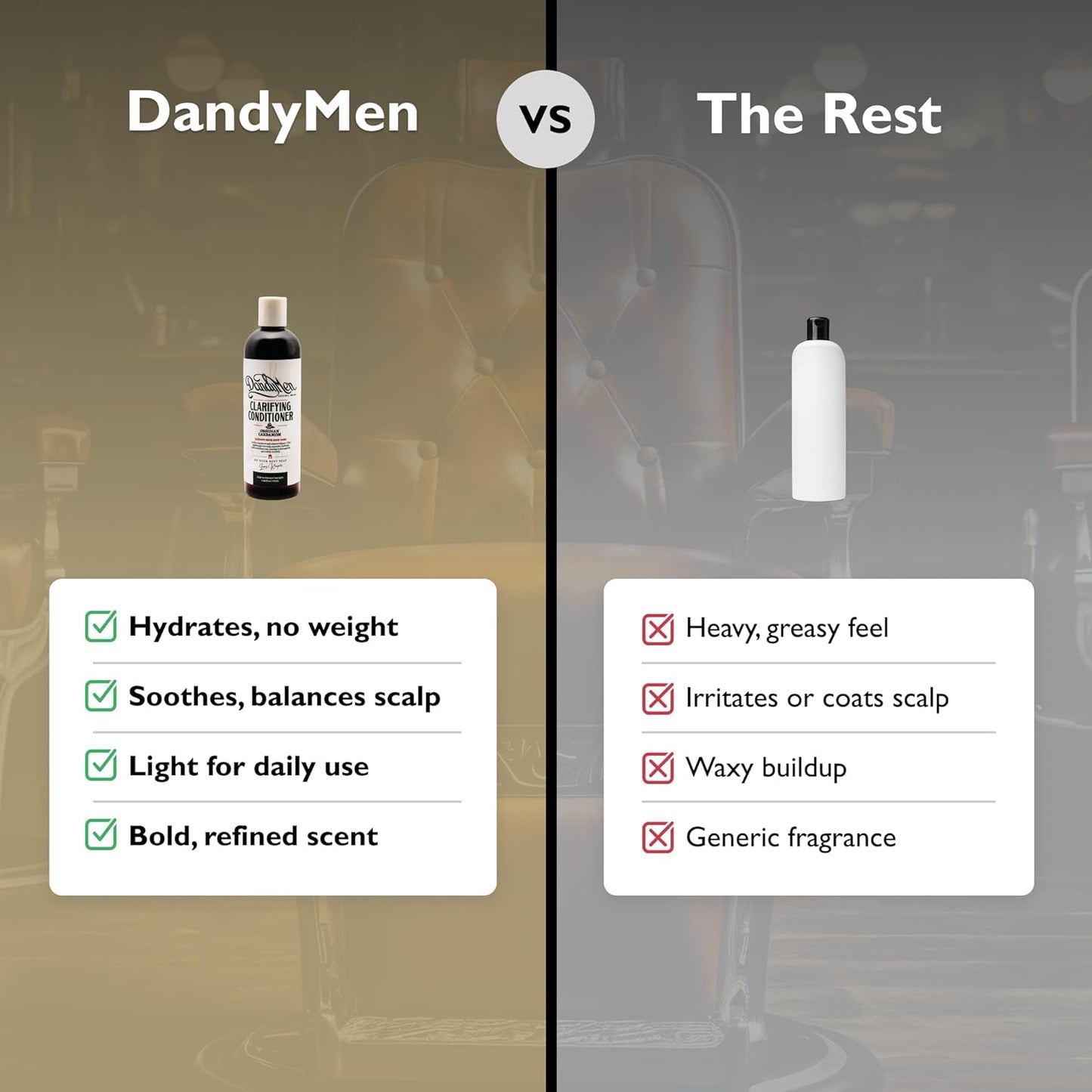 Tea Tree Clarifying Conditioner | Hydrating and Soothing Formula with Aloe Vera & Pro-Vitamin B5 | 11.83 oz (Obsidian Cardamom)