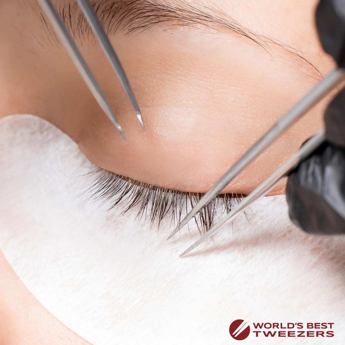 World's Best Tweezers Splinter Out Needle Nose Tweezers - High Precision Fine Point Stainless Steel for Ingrown Hair, Ticks, Glass Removal - Diamond Tip Professional Tool for Face & Eyebrows