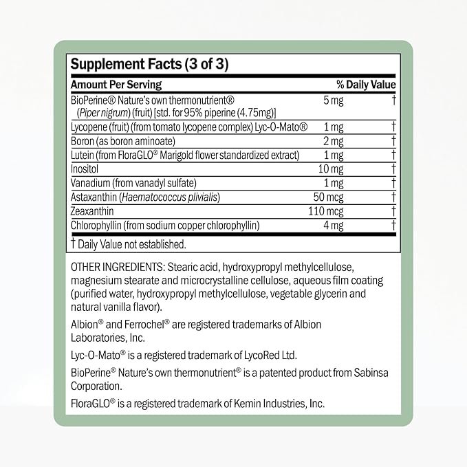 Women’s Multivitamin | Daily Supplement with Essential Vitamins, Minerals & Iron | Supports Immunity, Heart Health, Bone Health, Energy & Mood | Major Allergen - Free | 60 Tablets
