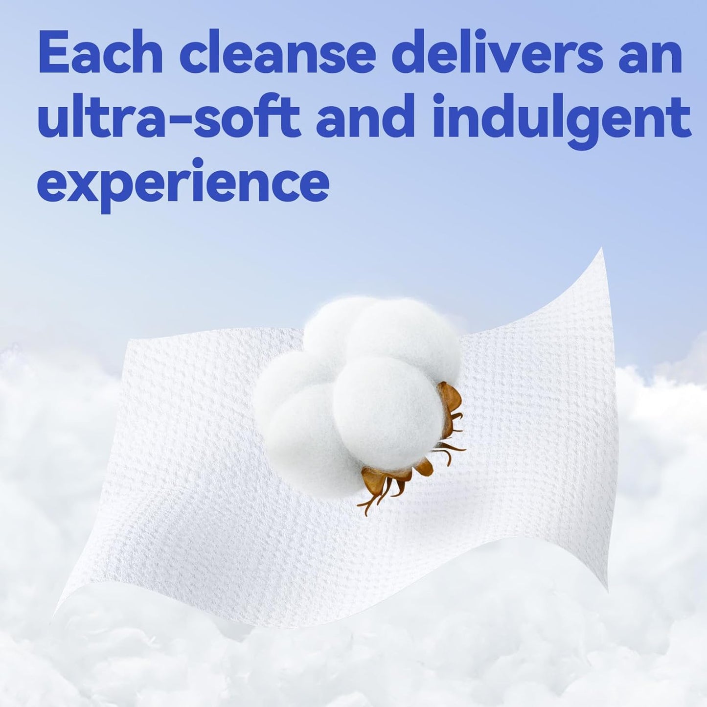 Winner Face Towels, 100% USDA Biobased Facial Towelettes XL, Disposable Face Towel for Sensitive Skin, Ultra Soft Makeup Remover Dry Wipes, Odor-Free, 55 Count, 1 Pack