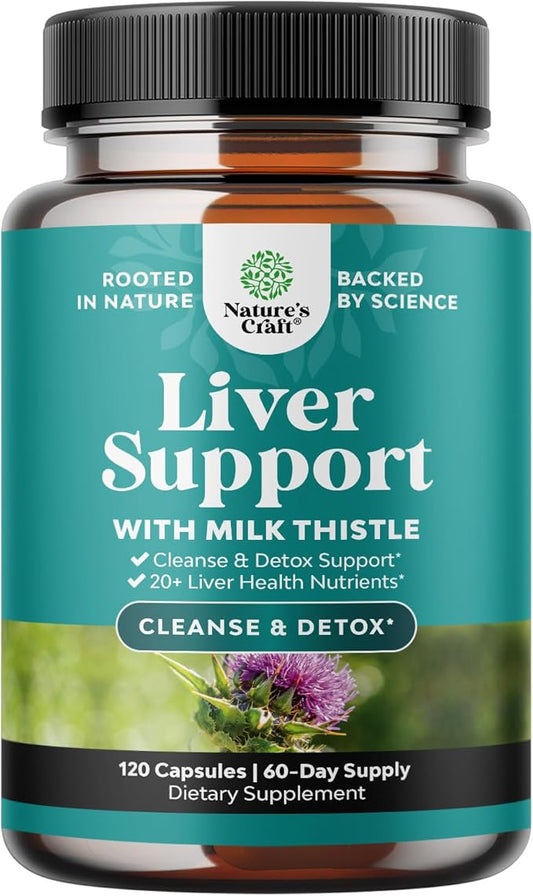 Liver Cleanse and Detox & Repair Formula 120 Count