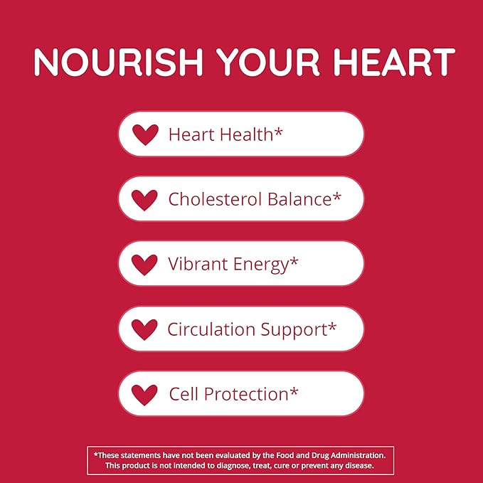 Happy Healthy Hippie Red Yeast Rice with CoQ10 Supplement & Vegan Collagen Builder w/Hyaluronic