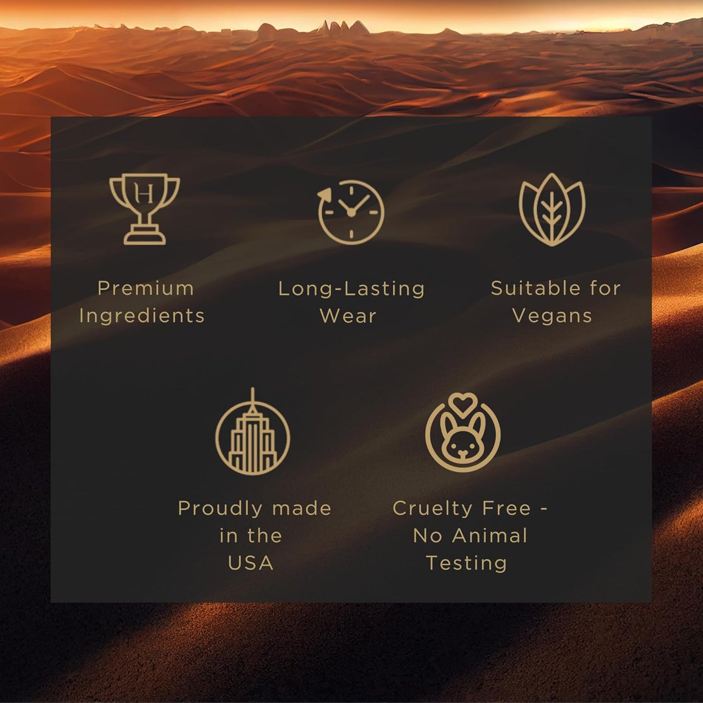 H HABIBI Desert Oud Perfume for Men - 2.5 oz (75ML) Long Lasting Arabian Cologne, Bold Floral Woody Men Perfume, Luxury Fragrance Gift for Special Occasions