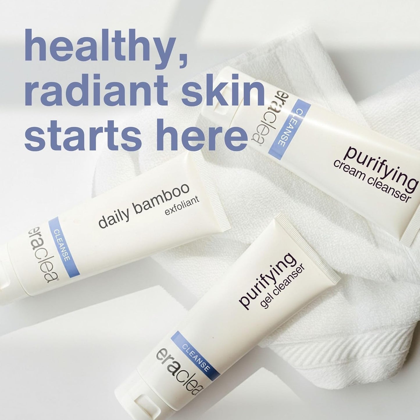 eraclea Purifying Gel Cleanser, Hydrating Skincare Face Wash with Hyaluronic Acid, Aloe & Watermelon Extract, Gentle Organic Cleanser for Dry & Sensitive Skin (4 fl oz)