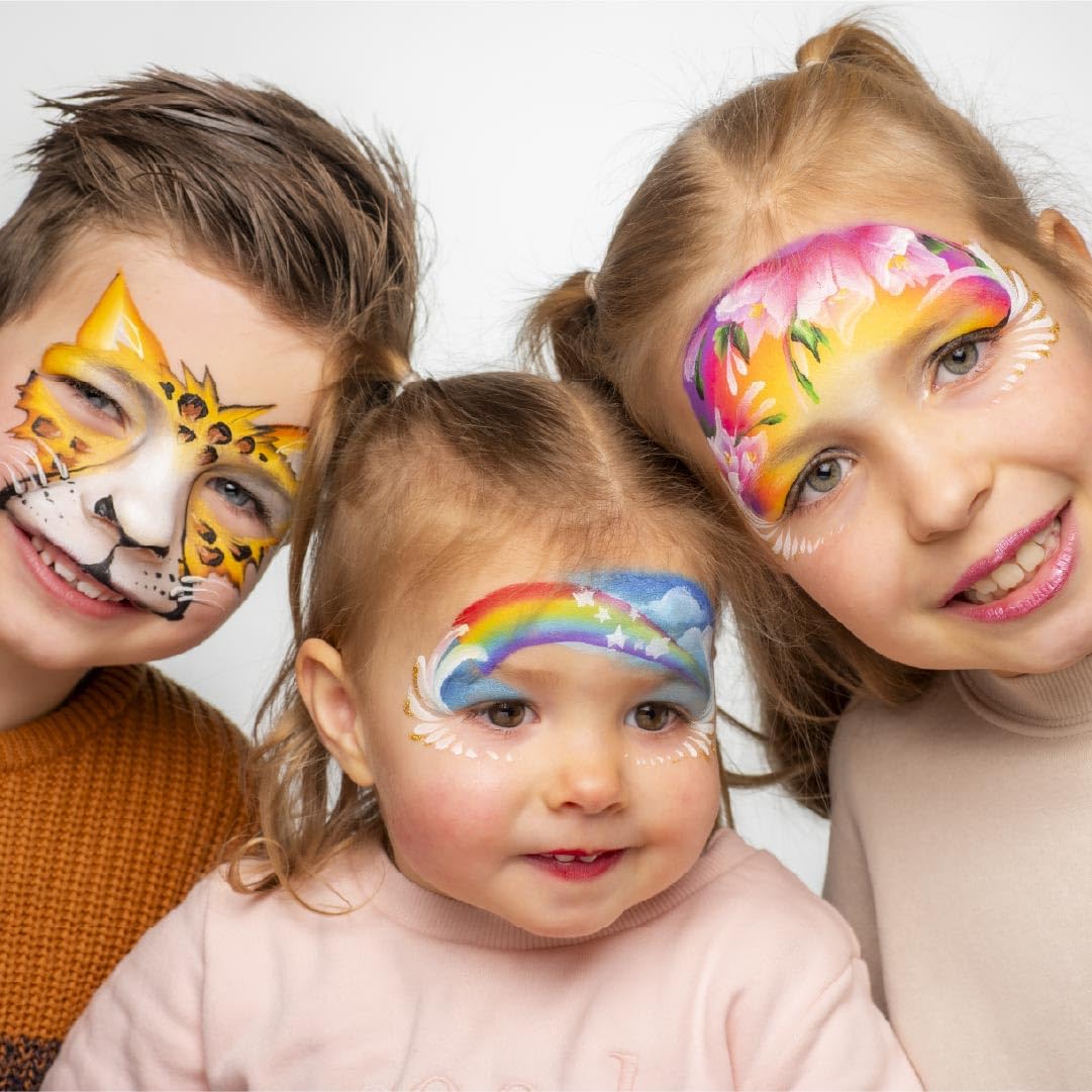 1 Stroke Palette 10 x 10g Face and Body Paint