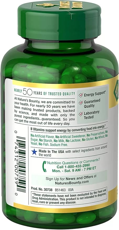 Nature's Bounty Biotin 10,000 mcg, 250 Rapid Release Softgels