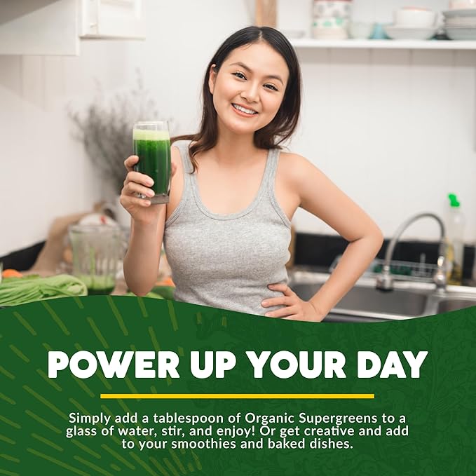 Paleovalley Organic Supergreens Powder 23 Superfoods 30 Servings