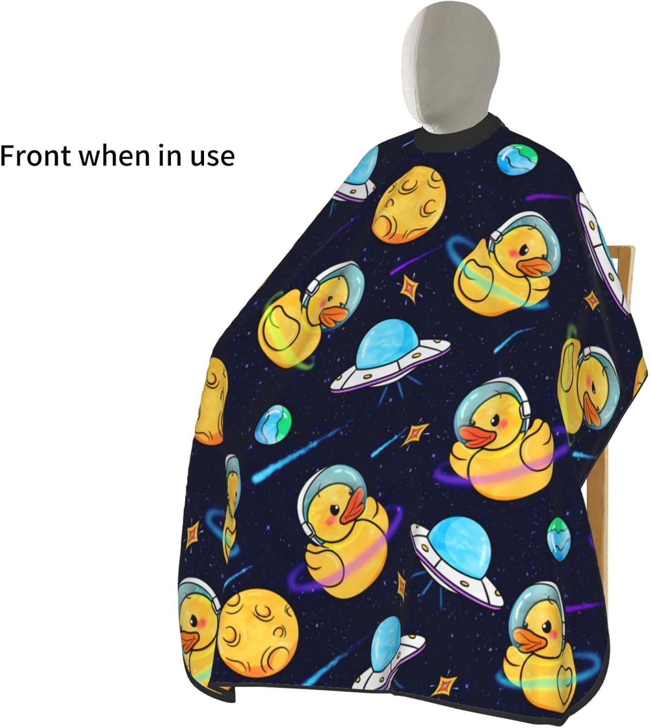 Barber Cape for Kids Funny Duck Haircut Cape Professional Salon Cape Waterproof Hair Cutting Styling Haircut Apron