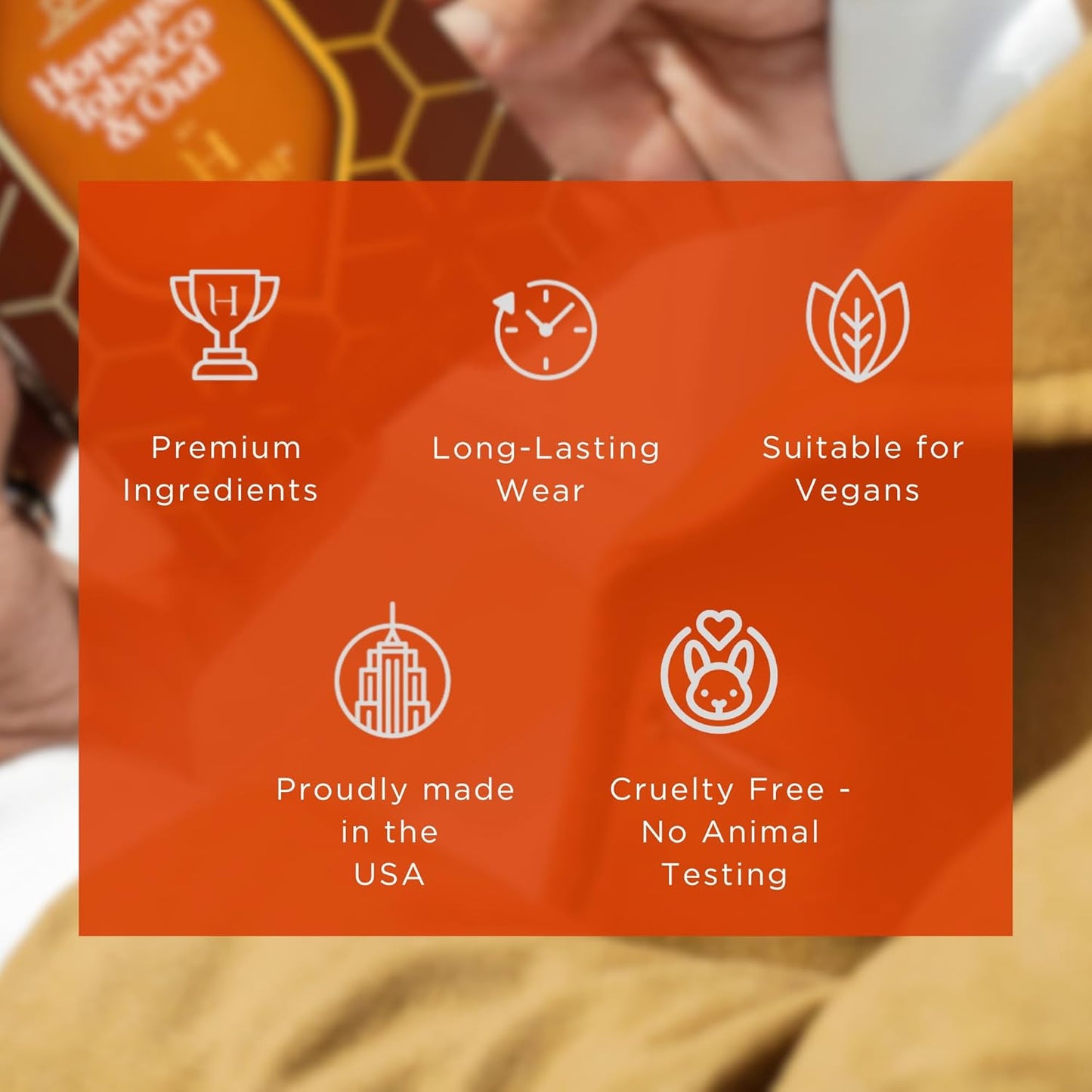 H HABIBI Honeyed Tobacco & Oud Perfume for Men – 2.5 oz (75ML) Long Lasting Arabian Cologne, Sensual Amber Woody Men Perfume, Luxury Fragrance Gift for Special Occasions