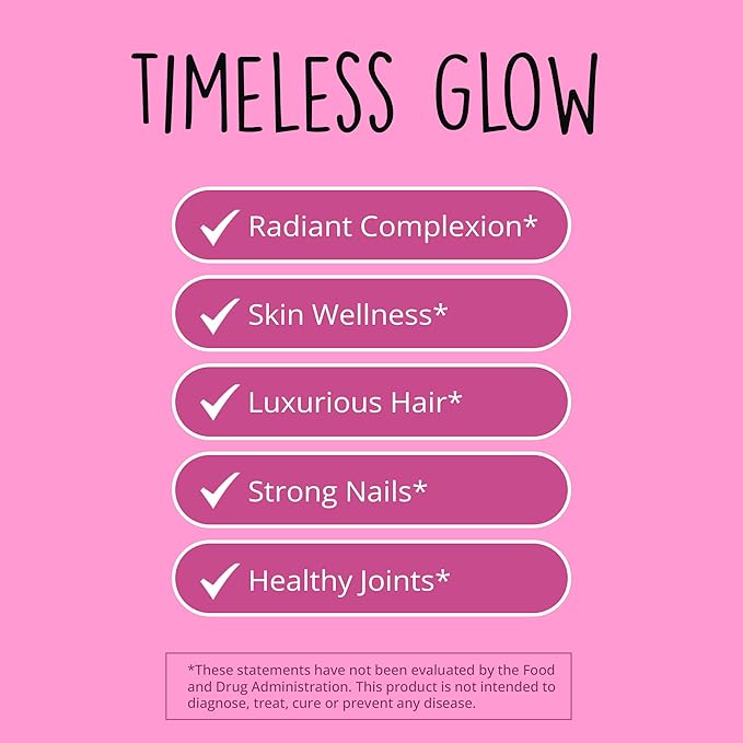 Happy Healthy Hippie Pick Me Up Natural Energy Pills & Vegan Collagen Builder