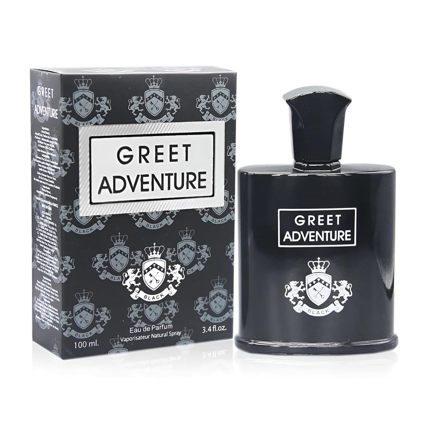 Greet Adventure Men Cologne - Energize Your Senses with this Dynamic Fragrance,3.4 Fl Oz Perfume for Men Daily Used