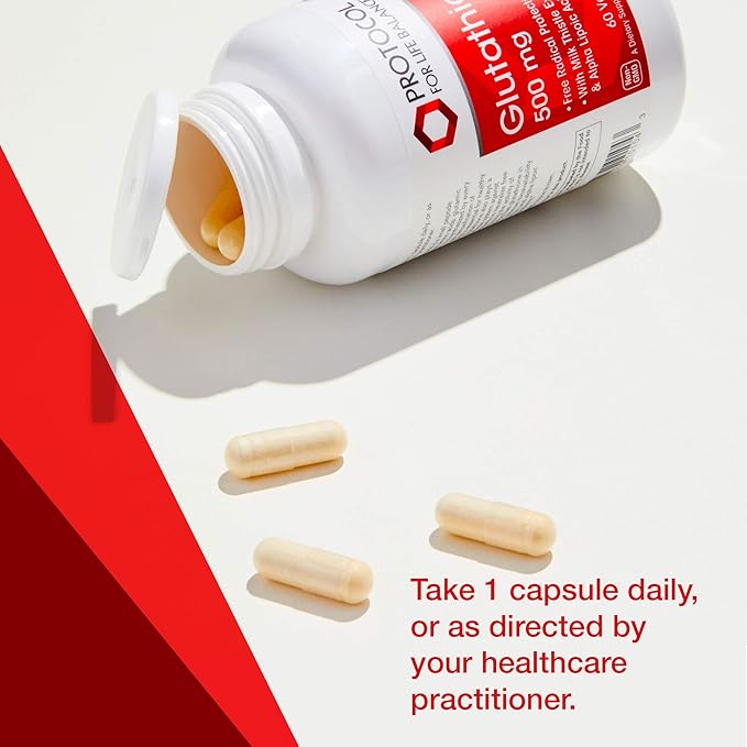 Protocol Glutathione 500mg Immune Support* 60 Veg