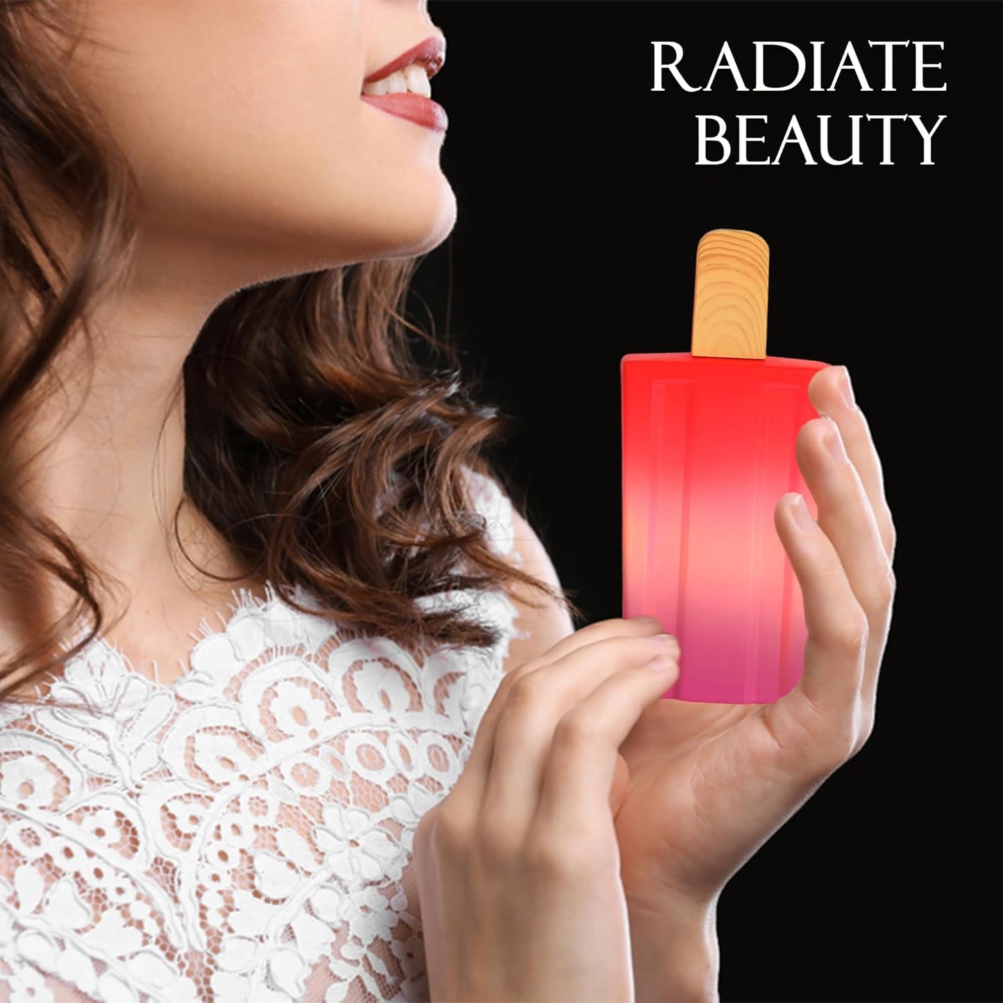 2PCS Rio Sweet Crush Vanilla Eau de Parfum for Women - 100ml Floral & Fruity Perfume Withvanilla Toasted Macadamia Nut, Sea salt & White Chocolate Notes Long-Lasting Fragrance