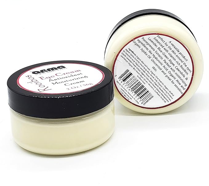 Rooibos Anti Aging Eye Cream | Natural, 100% Vegan & Cruelty Free | For Dark Circles, Puffy Eyes and Wrinkles | Dermatologist Tested Moisturizer for All Skin Types