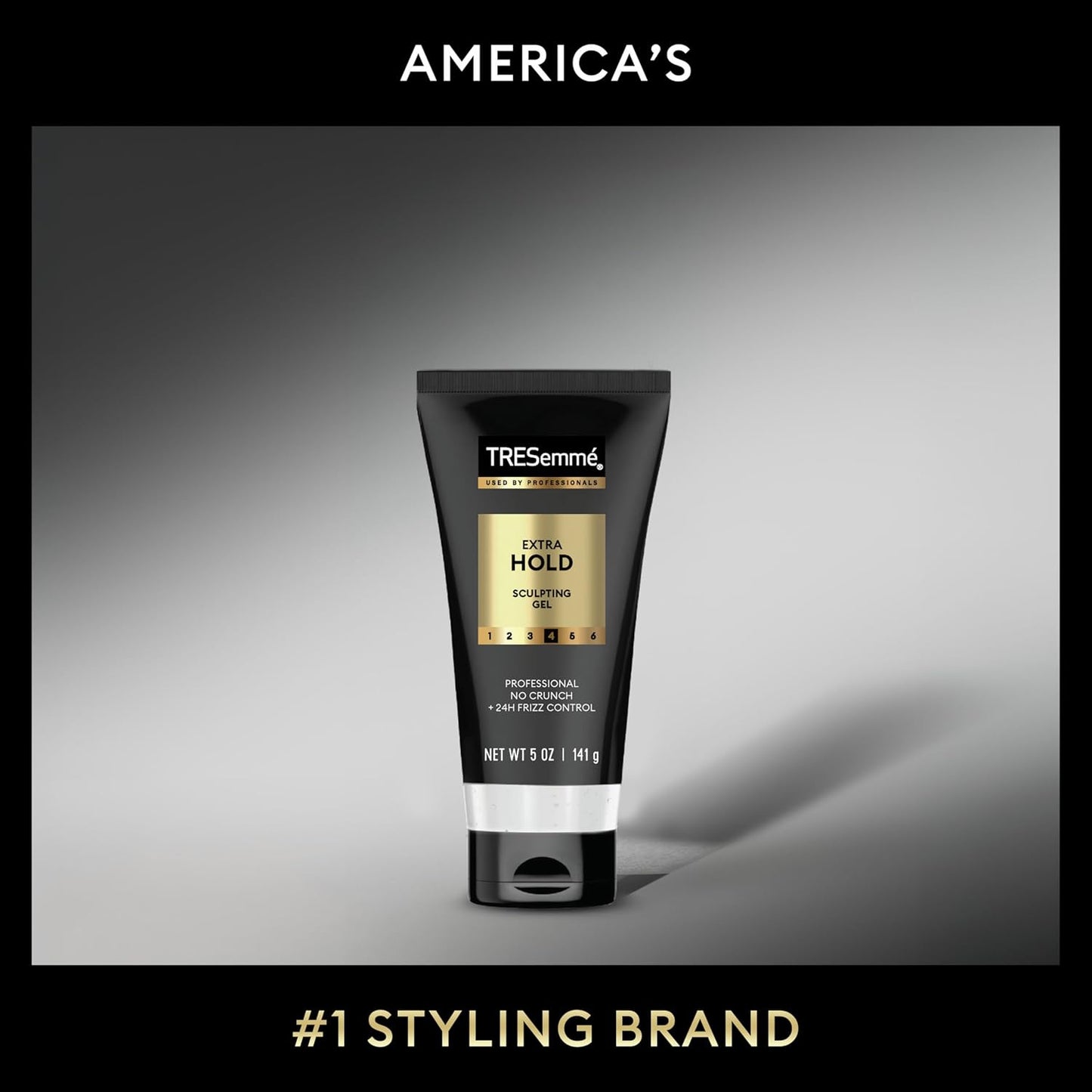 TRESemmé Alcohol-Free Gel Extra Hold for 24H Frizz Control, with Pro Lock Technology, 5 oz