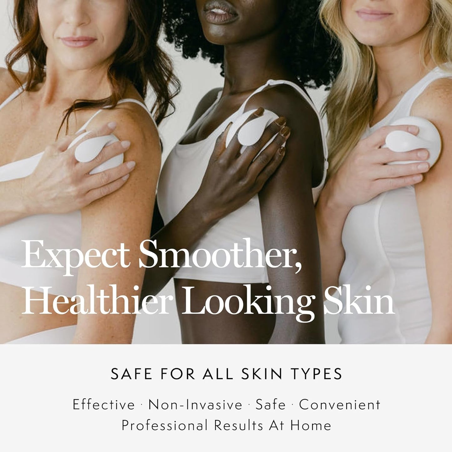 Luxene Beauty FIRMAGLOW® Body Microdermabrasion Device - Home Skin Care Tool for Anti-Aging, Skin Tightening, and Exfoliation - Diamond Surface - Spa Quality - All Skin Types