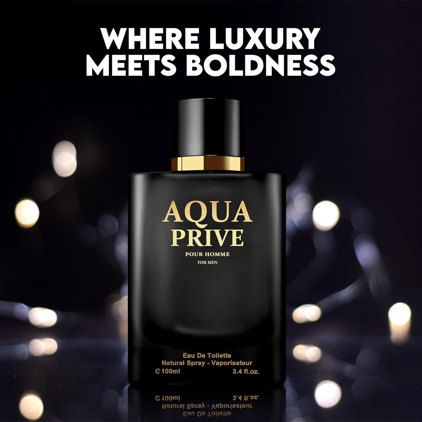 Cologne for Men Aqua Natural Spray Classic Long Lasting Scent Wonderful Fragrance Gift Eau De Toilette Men Perfume for Daily Use 3.4 Fluid Ounce