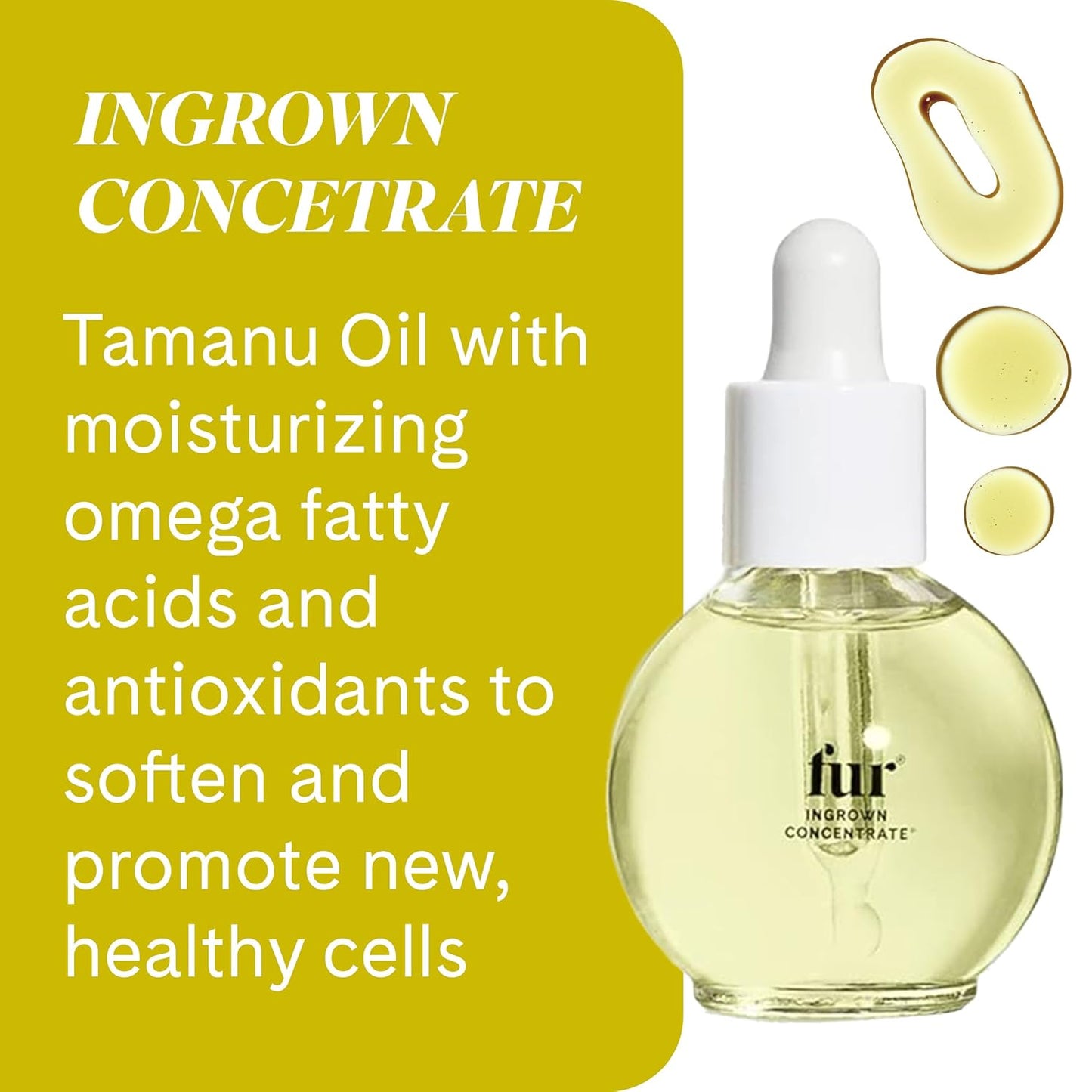 Fur Ingrown Hair Care Duo: Two-Step Preventative Treatment - Combines Oil and Concentrate - 0.5 FL oz each