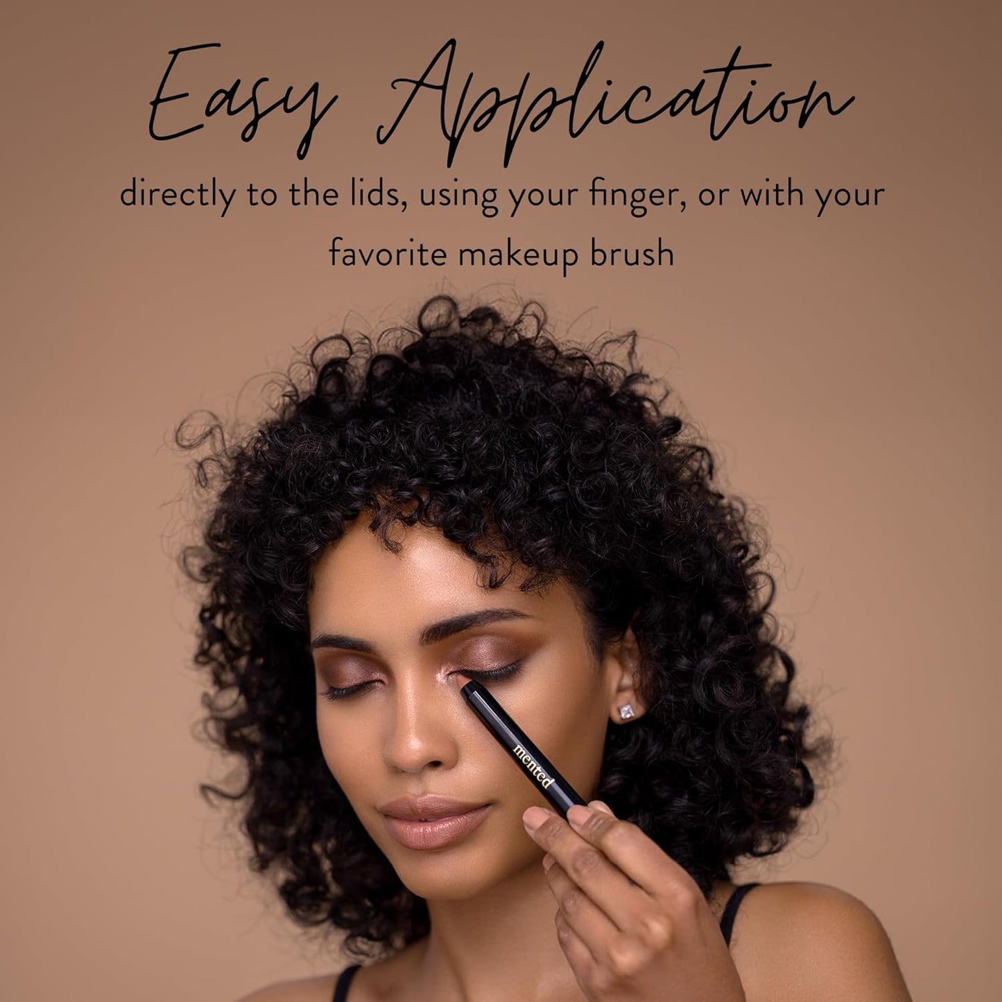 Mented Cosmetics Color Intense Eye Shadow Sticks, Cream Eyeshadow Stick Crayon, Easy-to-Apply Eyeshadow Pencils, Waterproof + Crease Proof Eye shadow Make Up, 0.05oz, Rosey Posey