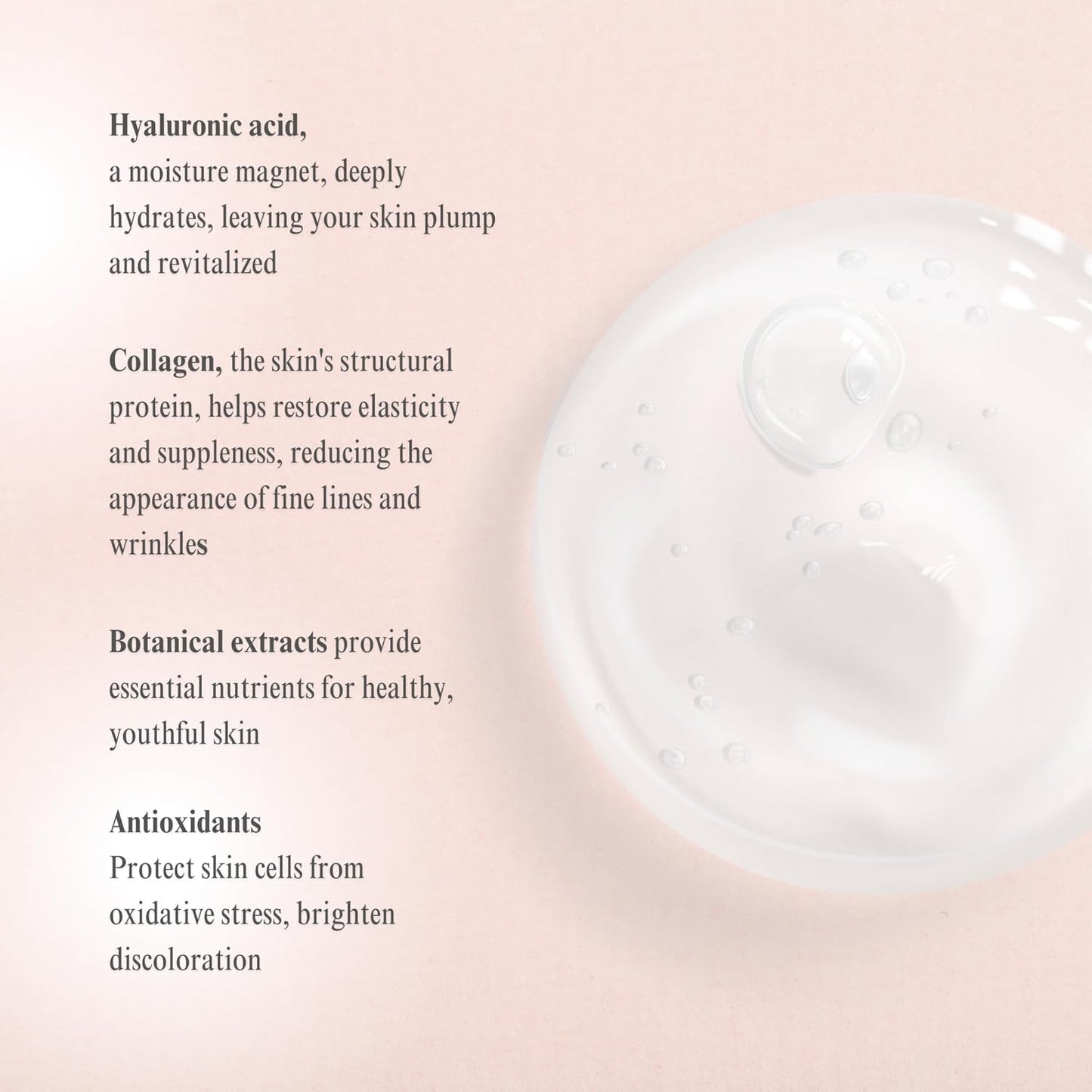 Wilma Schumann Collagen Hydrating Serum, Face Serum, Collagen for Women, 1oz