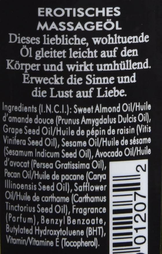 Erotic Massage Oil Desire 240Ml