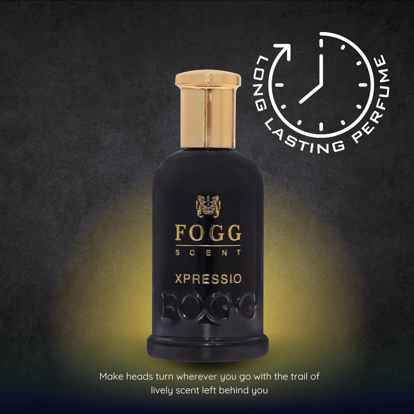 FOGG Xpressio Eau de Parfum for Men – 100ml | Long-Lasting Woody Fragrance | Premium Scent for Daily Wear| Bold Masculine Scent | Ideal for Office, Party & Daily Wear | Vegan | Clean Ingredients