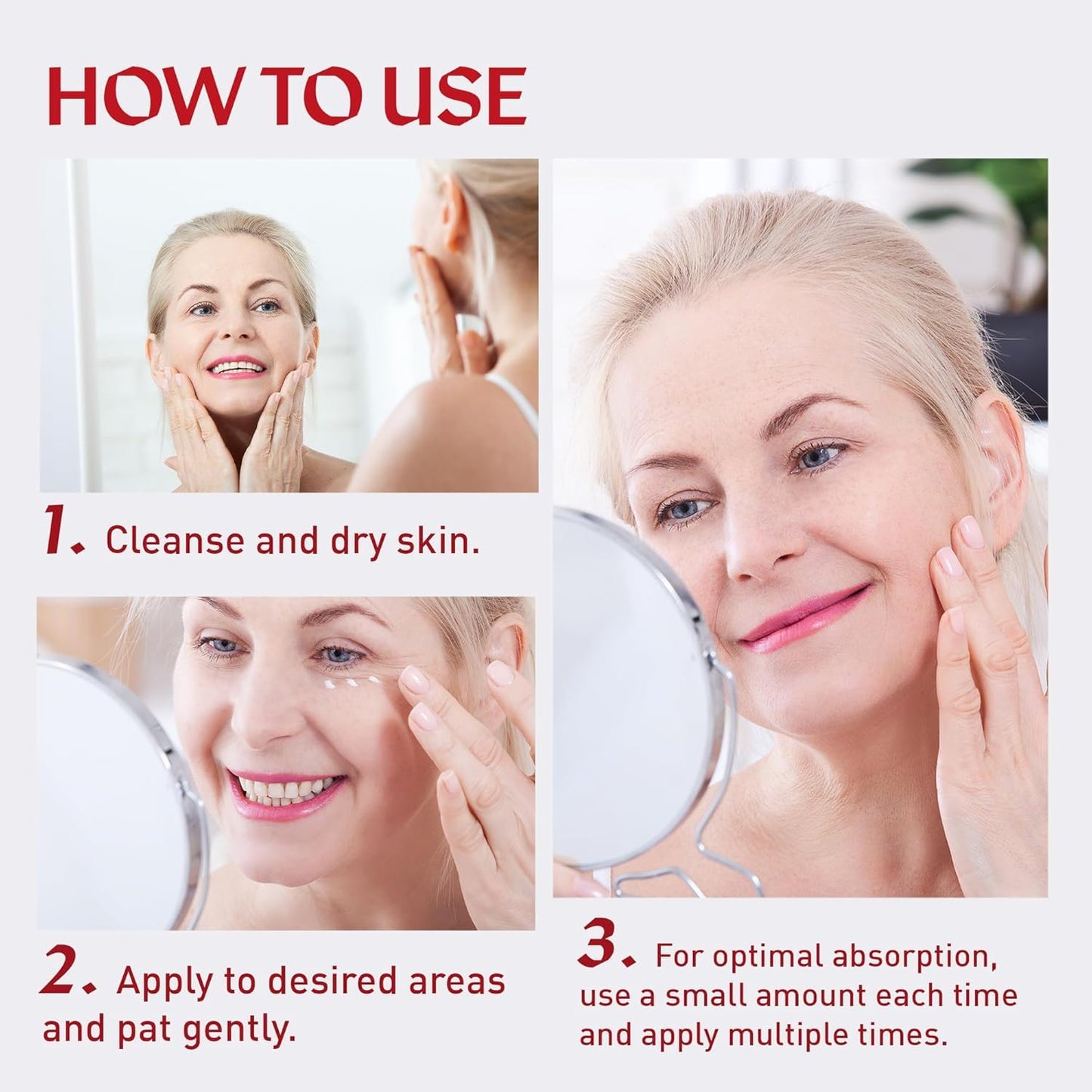 Instant Eye & Face Lift Cream: Rapid Under Eye Bags,Wrinkles, Dark Circles, Puffiness Remover for Women and Men in 60 Seconds - Temporary Firming & Tightening Treatment - Wrinkle Filler 0.67oz