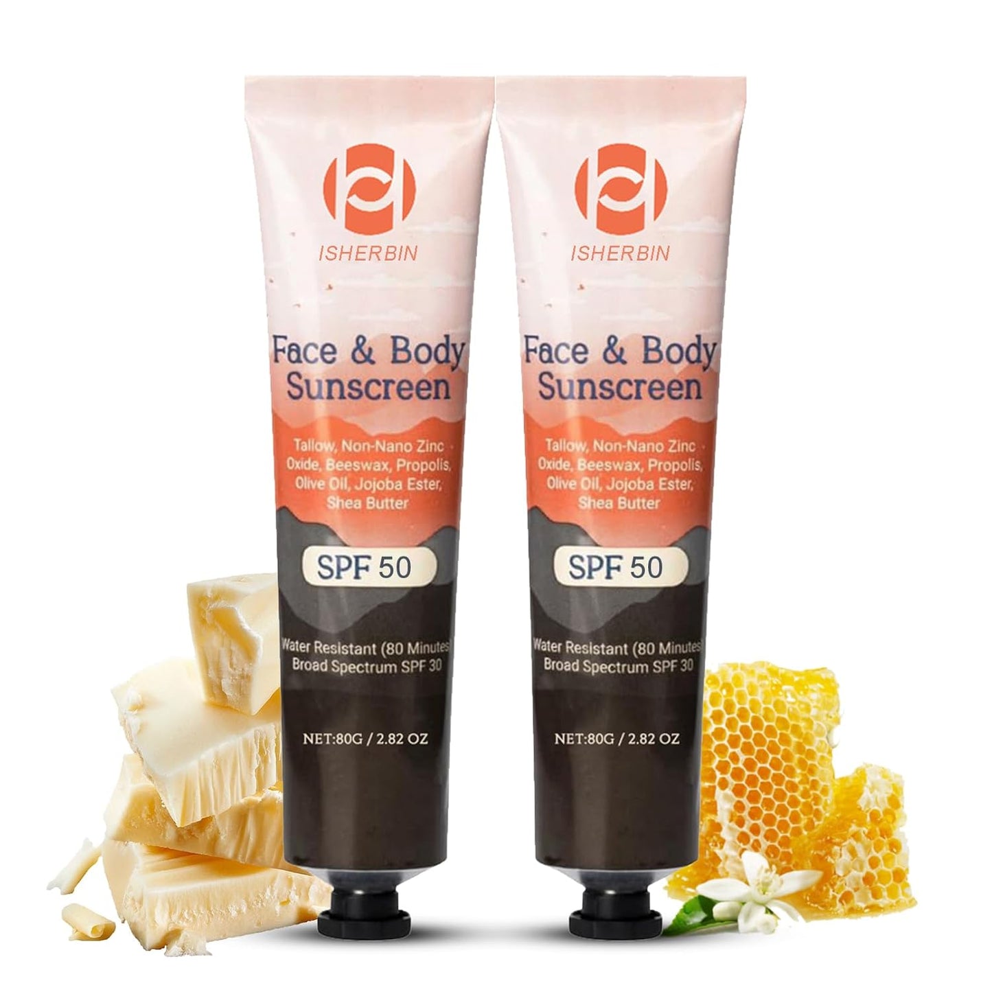 Sunscreen for Face & Body SPF 30, Water Resistant 30 SPF Sunscreen, 5.64 Fl Oz (Pack of 1)