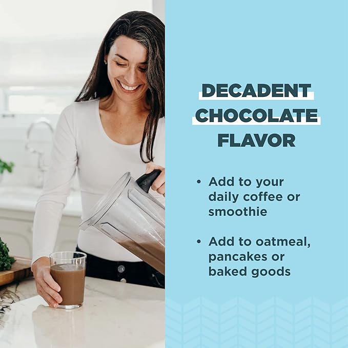 Ancient Nutrition Hydrolyzed Collagen Peptides Powder with Probiotics, Chocolate Multi Collagen Protein for Women and Men with Vitamin C, 40 Servings, Supports Skin and Nails, Gut Health, 16.65oz