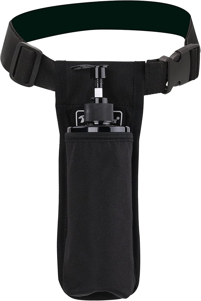 Massage Oil Holster Massage Bottle Bag Lotion Holster Massage Therapist Massage Oil Holster Massage Lotion …(1kd9D-black)