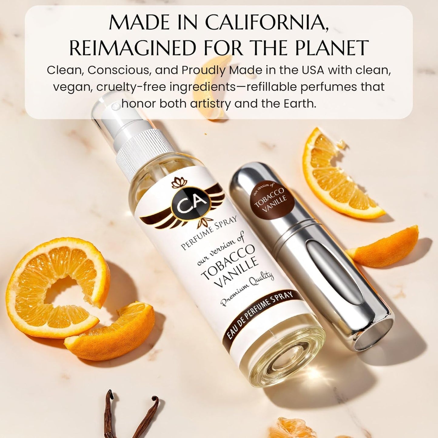 CA Perfume Eco Refill Impression of Tropical Cherimoya Cologne For Women & Men Eau de Parfum Spray Atomizer Bottle 2 Fl Oz/60ml-X1