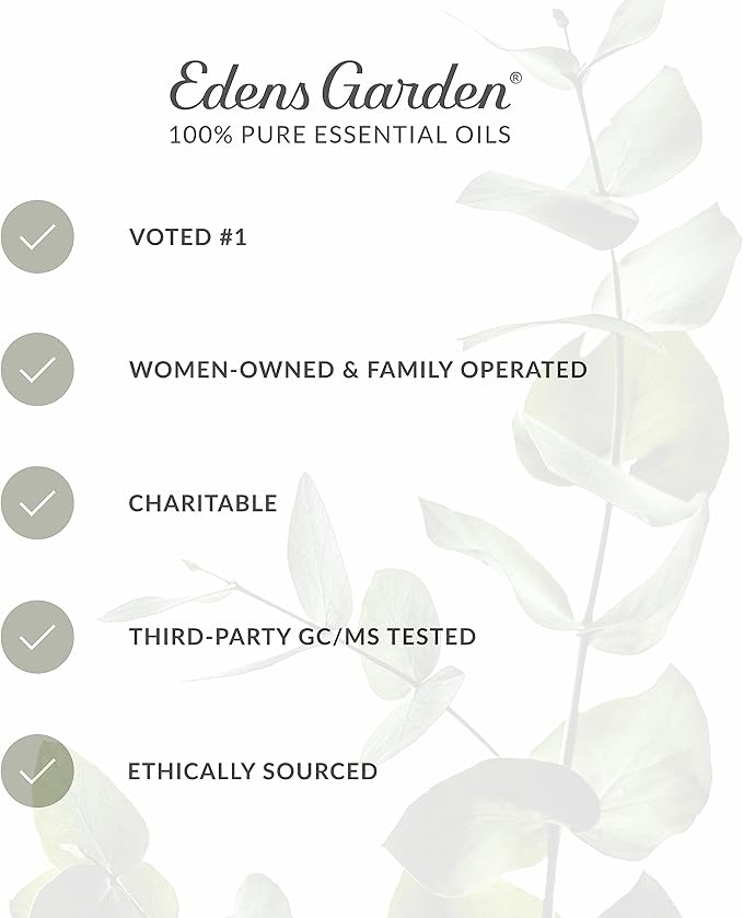 Edens Garden Frankincense- Carterii Essential Oil- 100% Pure Premium Grade, Undiluted, Natural, Therapeutic, Aromatherapy, The Best for Diffuser, Face, Candle, Hair 10 ml (.33 fl oz)